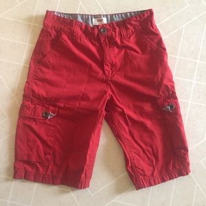 Levi Strauss & Co Boys Red Shorts Size 12 Regular